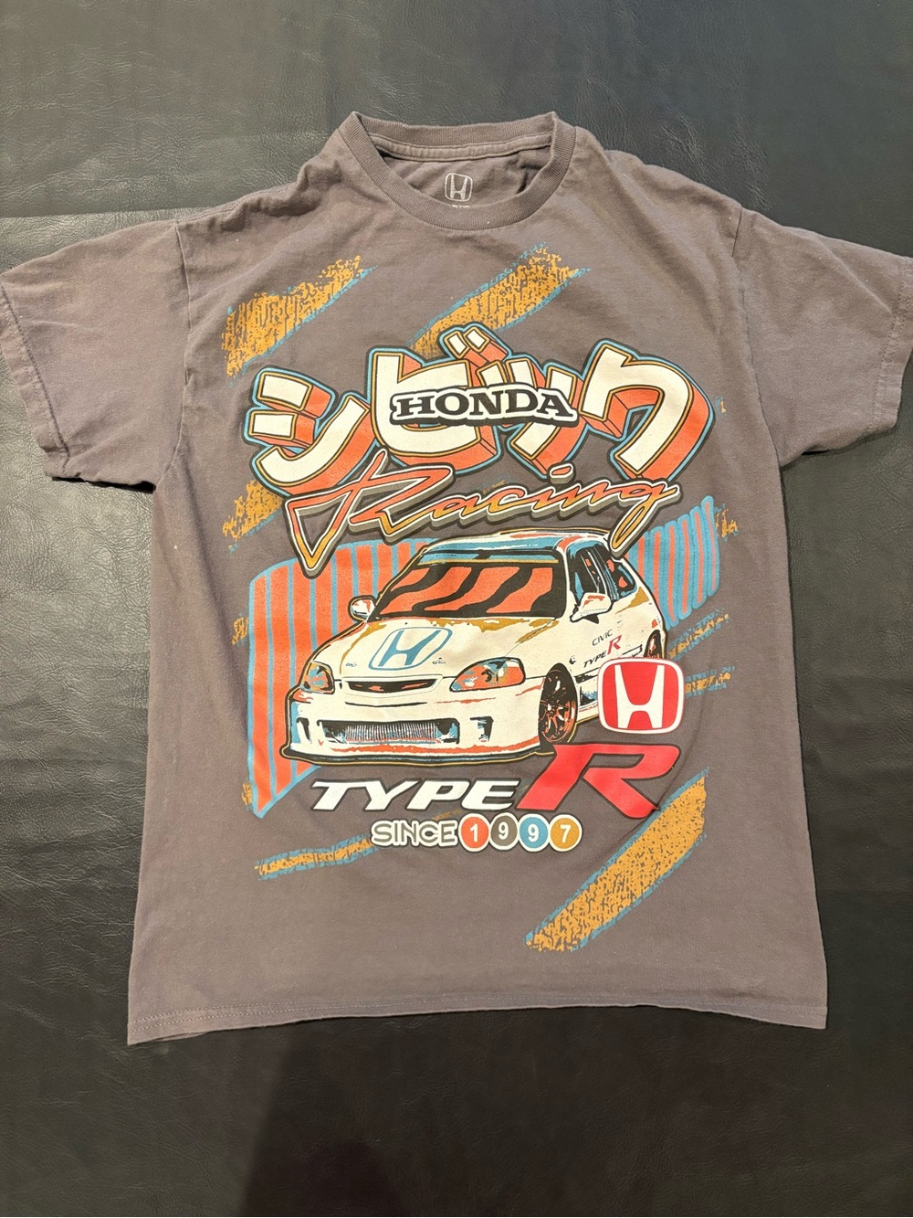 Honda Racing Type R Graphic Tee - Gray